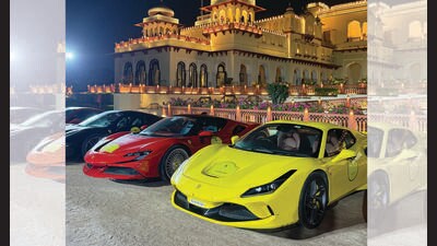 The Ferrari Rajasthan Tour brought together Ferrari owners from all over the country. The Ferrari Rajasthan Tour brought together Ferrari owners from all over the country.