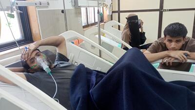 The physiotherapist, 48-year-old Salim Javed, recalled everyone panicking. He fell unconscious while climbing down the stairs and was carried down by the fire brigade, he said. (Satish Bate/ Hindustan Times)