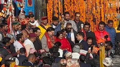 Uttarakhand chief minister Pushkar Singh Dhami attended the ceremony. (Sourced) Uttarakhand chief minister Pushkar Singh Dhami attended the ceremony. (Sourced)