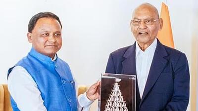 Vedanta Group chairman Anil Agarwal on Thursday met Odisha chief minister Mohan Majhi. Vedanta Group chairman Anil Agarwal on Thursday met Odisha chief minister Mohan Majhi.