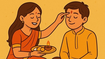 Happy Bhai Dooj 2025: Celebrate the auspicious day with your sibling. Happy Bhai Dooj 2025: Celebrate the auspicious day with your sibling.