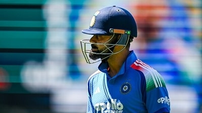 Virat Kohli walks from the field after he was dismissed for no score during the 2nd one day international cricket match. (AFP) Virat Kohli walks from the field after he was dismissed for no score during the 2nd one day international cricket match. (AFP)