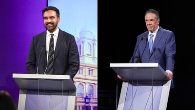 Mamdani has emerged as the front-runner over Cuomo due to the issues he raised during debates and his strong social media campaign. (AFP)