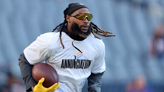 Aaron Jones has been out since Week 2. (Getty Images via AFP)