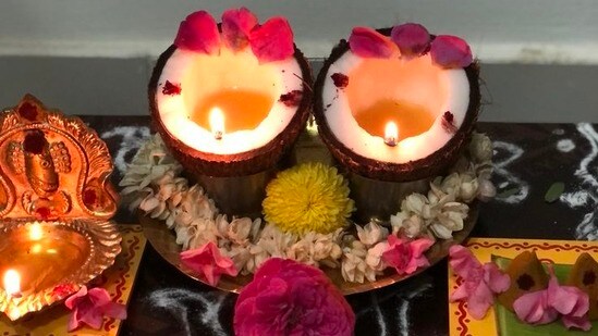 కార్తీక మాసంలో దీపారాధన (pinterest)