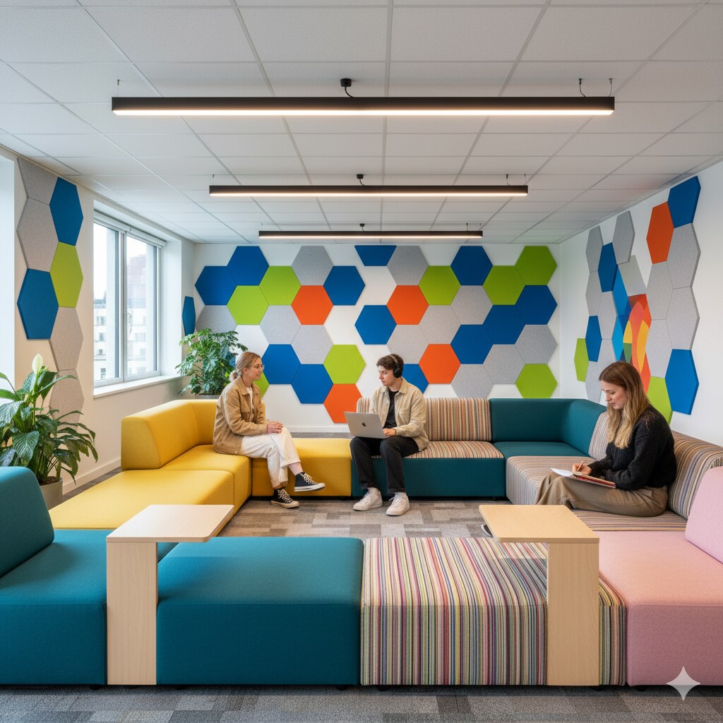 Spaces which are meant for brain storming can include design like this. (Picture credit: Gemini AI) Spaces which are meant for brain storming can include design like this. (Picture credit: Gemini AI)