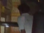 A senior official at the station said the vehicle was headed to Shiv Murti Chowk. (HT photo)