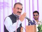 Himachal chief minister Sukhvinder Singh Sukhu (HT Photo) Himachal chief minister Sukhvinder Singh Sukhu (HT Photo)