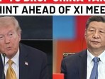 Donald Trump to make u-turn on China tariffs ahead of meeting with Xi? Donald Trump to make u-turn on China tariffs ahead of meeting with Xi?