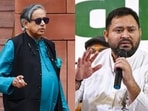 Shashi Tharoor (L) and Tejashwi Yadav (R) Shashi Tharoor (L) and Tejashwi Yadav (R)