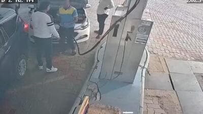 A CCTV footage, showed Sharma slapping the employee. Sharma claimed the footage was edited later.
