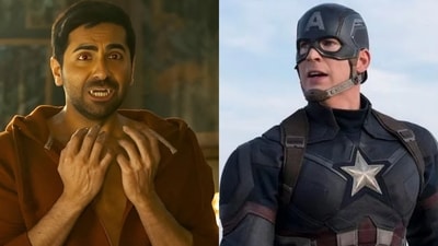 Ayushmann Khurrana's fans call him Captain America of MHCU. Ayushmann Khurrana's fans call him Captain America of MHCU.