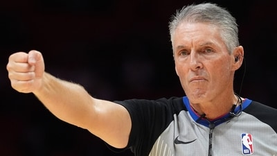 Referee Scott Foster is entering his 30th season as an NBA referee. (AP) Referee Scott Foster is entering his 30th season as an NBA referee. (AP)
