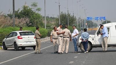 Four members of Sigma & Company gang were shot dead by a joint team of Delhi and Bihar police in Rohini Sector 32 on Thursday. (SANCHIT KHANNA/HT PHOTO) Four members of Sigma & Company gang were shot dead by a joint team of Delhi and Bihar police in Rohini Sector 32 on Thursday. (SANCHIT KHANNA/HT PHOTO)