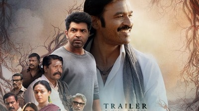 ఇడ్లీ కొట్టు పోస్టర్ (x/dhanushkraja) ఇడ్లీ కొట్టు పోస్టర్ (x/dhanushkraja)