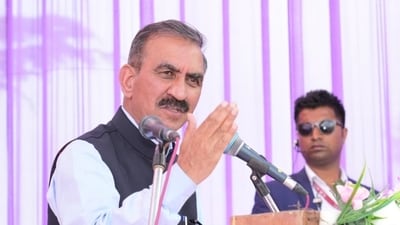 Himachal chief minister Sukhvinder Singh Sukhu (HT Photo) (HT_PRINT) Himachal chief minister Sukhvinder Singh Sukhu (HT Photo) (HT_PRINT)