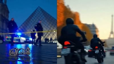 The jewellery stolen from the Louvre in Paris was valued at more than $100 million. (X/@Fraim_Labs) The jewellery stolen from the Louvre in Paris was valued at more than $100 million. (X/@Fraim_Labs)