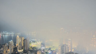 Mumbai: The city skyline is shrouded in smoke during the Diwali festival celebration at Chhatrapati Shivaji Park, in Mumbai, Maharashtra, Friday, Oct. 24, 2025. (PTI Photo/Kunal Patil) (PTI10_24_2025_000267B) (PTI) Mumbai: The city skyline is shrouded in smoke during the Diwali festival celebration at Chhatrapati Shivaji Park, in Mumbai, Maharashtra, Friday, Oct. 24, 2025. (PTI Photo/Kunal Patil) (PTI10_24_2025_000267B) (PTI)