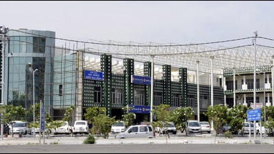 Officials said the collaboration will make the facility self-reliant in testing and sterilisation processes (Sunil Ghosh / HT) Officials said the collaboration will make the facility self-reliant in testing and sterilisation processes (Sunil Ghosh / HT)