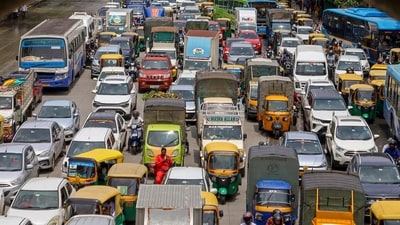 The measures are implemented under the jurisdiction of HAL Airport Traffic Police Station. (PTI) The measures are implemented under the jurisdiction of HAL Airport Traffic Police Station. (PTI)