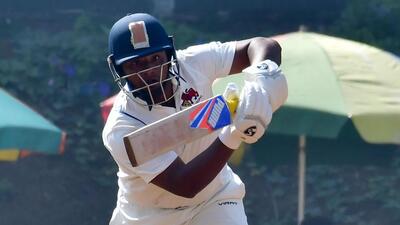 Sarfaraz Khan did not find a place in India A team. (HT Photo)