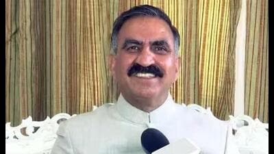 The CM said his government has restarted development in Hamirpur. (HT file) The CM said his government has restarted development in Hamirpur. (HT file)