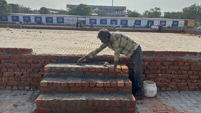 The MCG supervises around 20 ghats around the city, while a total of around 60 ghats have been prepped for the festival. (Parveen Kumar/HT photo) The MCG supervises around 20 ghats around the city, while a total of around 60 ghats have been prepped for the festival. (Parveen Kumar/HT photo)
