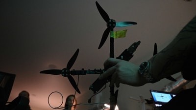 Drones, fired by the hundreds every day by both sides, have become the deadliest weapon of the conflict. (AFP) Drones, fired by the hundreds every day by both sides, have become the deadliest weapon of the conflict. (AFP)