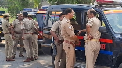 The police arrived at the spot and arrested Vipin after he was locked inside the PG. (Representational) The police arrived at the spot and arrested Vipin after he was locked inside the PG. (Representational)