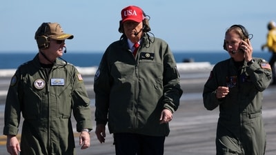President Donald Trump said that the donor was a 'friend' of his. (REUTERS)