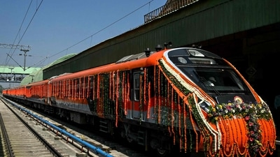 Vande Bharat Express train to run between Katra and Srinagar from June 7. (AFP) Vande Bharat Express train to run between Katra and Srinagar from June 7. (AFP)