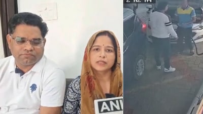 ‘Made inappropriate gestures’: Rajasthan oficer's wife alleges harassment amid husband’s suspension (Screengrab from X/@ANI)