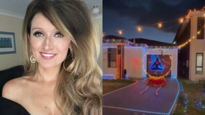 Social media users slammed an Australian woman who opposed Diwali decorations, calling them harmful to Western traditions. (X/@KobieThatcher) Social media users slammed an Australian woman who opposed Diwali decorations, calling them harmful to Western traditions. (X/@KobieThatcher)
