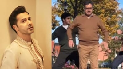 A Mumbai man vowed to resign if Varun Dhawan praised his dad’s dance. (Instagram) A Mumbai man vowed to resign if Varun Dhawan praised his dad’s dance. (Instagram)