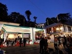 A view of the screening centre set-up during a previous edition of the Dharamshala international film festival. (HT file) A view of the screening centre set-up during a previous edition of the Dharamshala international film festival. (HT file)