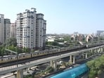 Gurugram MP said that many residential colonies have been developed along the 29-km-long Dwarka Expressway. (HT archive) Gurugram MP said that many residential colonies have been developed along the 29-km-long Dwarka Expressway. (HT archive)
