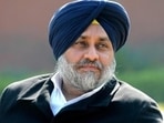 Shiromani Akali Dal (SAD) president Sukhbir Singh Badal (HT File) Shiromani Akali Dal (SAD) president Sukhbir Singh Badal (HT File)