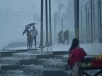 The India Meteorological Department (IMD) on October 16 announced the onset of the northeast monsoon, bringing increased rainfall to peninsular India. (Bhushan Koyande/HT Photo) The India Meteorological Department (IMD) on October 16 announced the onset of the northeast monsoon, bringing increased rainfall to peninsular India. (Bhushan Koyande/HT Photo)