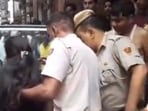 The accused said that he had planned to first kill the woman and then himself, but panicked at the last moment and tried to escape, police said. (HT photo)