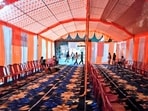 The waiting lounges were equipped with comfortable seating, entertainment facilities, and real-time train information displays. (HT PHOTO) The waiting lounges were equipped with comfortable seating, entertainment facilities, and real-time train information displays. (HT PHOTO)