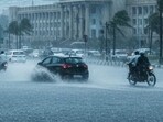 Bengaluru Rains: The IMD has forecast rainfall for Bengaluru until October 26 and has issued a yellow alert.(AI generated-Google Gemini)