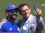 Adam Gilchrist with Rohit Sharma Adam Gilchrist with Rohit Sharma