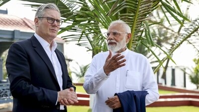 Indian PM Narendra Modi and UK PM Keir Starmer (PTI) Indian PM Narendra Modi and UK PM Keir Starmer (PTI)