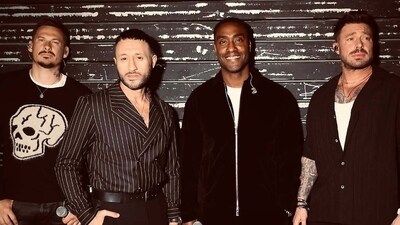 Lee Ryan, Antony Costa, Simon Webbe, and Duncan James Lee Ryan, Antony Costa, Simon Webbe, and Duncan James