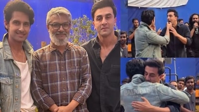 Ravie Dubey, Nitesh Tiwari and Ranbir Kapoor Ravie Dubey, Nitesh Tiwari and Ranbir Kapoor