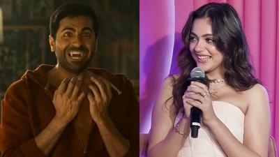 Ayushmann Khurrana and Aneet Padda Ayushmann Khurrana and Aneet Padda