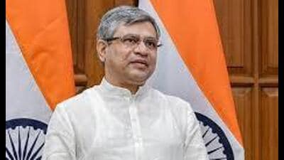 The 18-km railway line, estimated to cost ₹443 crore, was announced by railway minister Ashwini Vaishnaw in September. (HT File) The 18-km railway line, estimated to cost ₹443 crore, was announced by railway minister Ashwini Vaishnaw in September. (HT File)