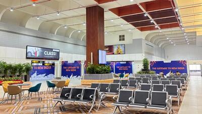 The revamped terminal. (HT Photo) The revamped terminal. (HT Photo)