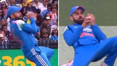 Where was this Virat Kohli all this while? (Screengrab) Where was this Virat Kohli all this while? (Screengrab)