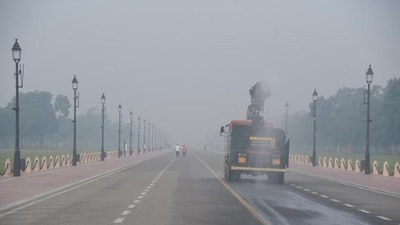 Delhi's Air Quality Index remained in the "very poor" category during this period. (ANI Photo) Delhi's Air Quality Index remained in the "very poor" category during this period. (ANI Photo)